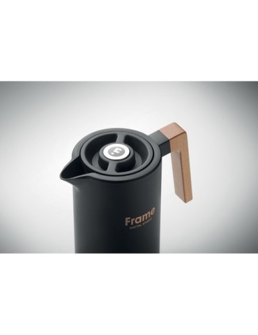SERVIR Carafe à double paroi 1L Couleurs : noir goodies publicitaire événementiel