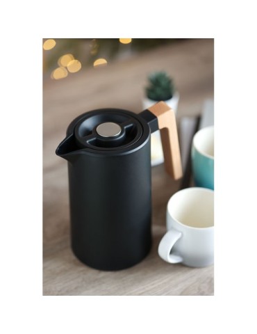 SERVIR Carafe à double paroi 1L Couleurs : noir impression haute définition