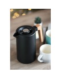 SERVIR Carafe à double paroi 1L Couleurs : noir impression haute définition