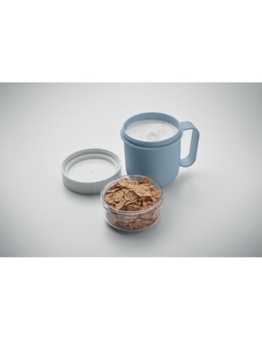 CUP ON GO Gobelet en PP 450 ml Couleurs : bleu pétrole objet publicitaire robuste