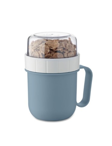 CUP ON GO Gobelet en PP 450 ml Couleurs : bleu pétrole marquage couleur éclatante