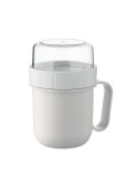 CUP ON GO Gobelet en PP 450 ml Couleurs : blanc personnalisable avec votre logo