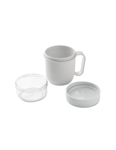 CUP ON GO Gobelet en PP 450 ml Couleurs : blanc goodies publicitaire événementiel