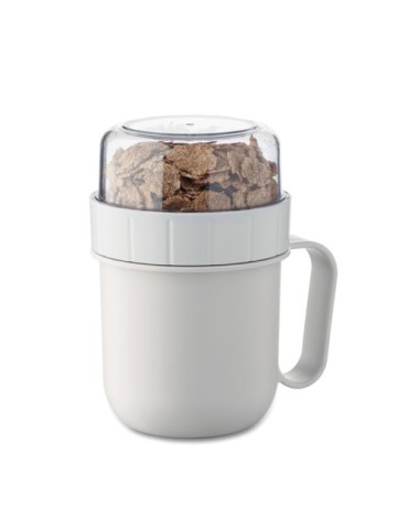 CUP ON GO Gobelet en PP 450 ml Couleurs : blanc goodies entreprise design