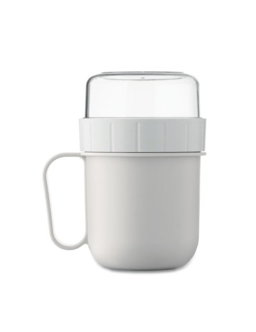 CUP ON GO Gobelet en PP 450 ml Couleurs : blanc goodies personnalisé en stock
