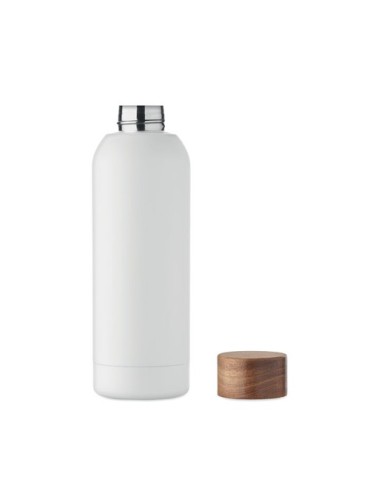 GEISER Bouteille simple paroi 700 ml Couleurs : blanc marquage laser ultra précis