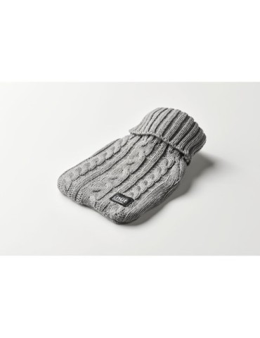 TOASTY Bouillotte 400ml Couleurs : gris goodies publicitaire événementiel