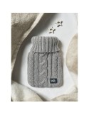 TOASTY Bouillotte 400ml Couleurs : gris marquage couleur éclatante