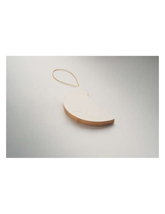 HARMOBAUBLE Porte-boules de Noël pliable Matières : papier recyclé Couleurs : beige accessoire événementiel unique