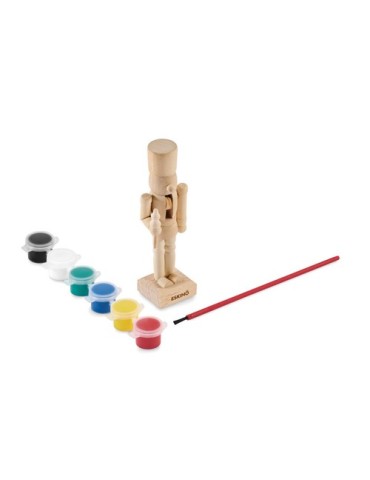 PAYNT Set de peinture Casse-Noisette Couleurs : bois goodies publicitaire événementiel