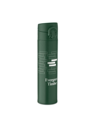 BOTS Bouteille double paroi 300 ml Couleurs : vert foncé accessoire événementiel unique