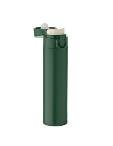 BOTS Bouteille double paroi 300 ml Couleurs : vert foncé cadeau affaires élégant