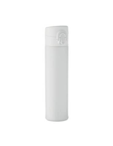 BOTS Bouteille double paroi 300 ml Couleurs : blanc cadeau entreprise pas cher