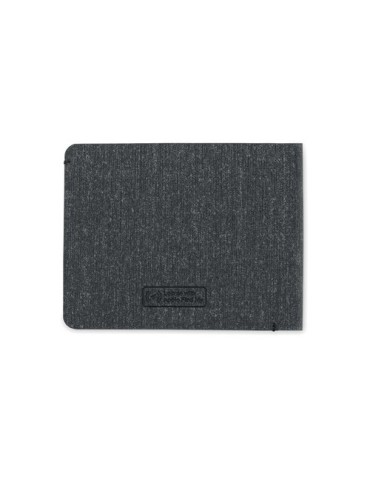WALL Portefeuille PU localisateur Couleurs : noir marquage laser ultra précis