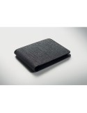WALL Portefeuille PU localisateur Couleurs : noir objet promotionnel éco-responsable
