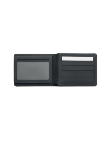 WALL Portefeuille PU localisateur Couleurs : noir cadeau collaborateur premium