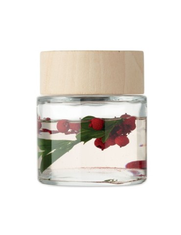 MAGNOLIA Diffuseur arôme vanille Matières : verre Couleurs : transparent marquage laser ultra précis