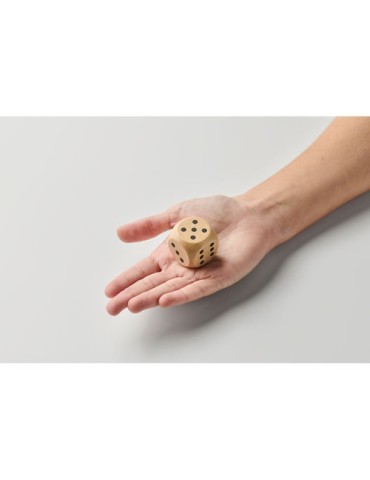 DADIN Dés en bois Schima 3cm dia 2