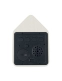 CUCKOO Réveil coucou en MDF Couleurs : blanc personnalisable avec votre logo