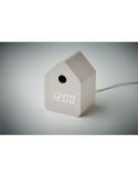 CUCKOO Réveil coucou en MDF Couleurs : blanc impression haute définition