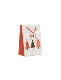 BOSSA SMALL Sac cadeau petit format Matières : papier Couleurs : blanc