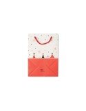 BOSSA SMALL Sac cadeau petit format Matières : papier Couleurs : blanc personnalisable avec votre logo