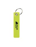 KEYFLECT Porte-clés réfléchissant PVC Couleurs : jaune fluo cadeau entreprise pas cher