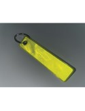 KEYFLECT Porte-clés réfléchissant PVC Couleurs : jaune fluo impression haute définition
