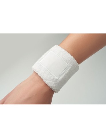 TEKUBI Bracelet en polycoton Couleurs : blanc marquage laser ultra précis