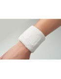TEKUBI Bracelet en polycoton Couleurs : blanc marquage laser ultra précis
