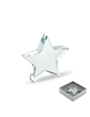 STARWARD Trophée en verre Etoile
