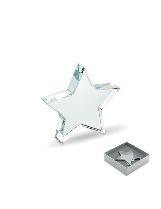 STARWARD Trophée en verre Etoile