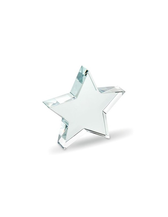 STARWARD Trophée en verre Etoile