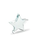 STARWARD Trophée en verre Etoile Matières : verre Couleurs : transparent personnalisable avec votre logo