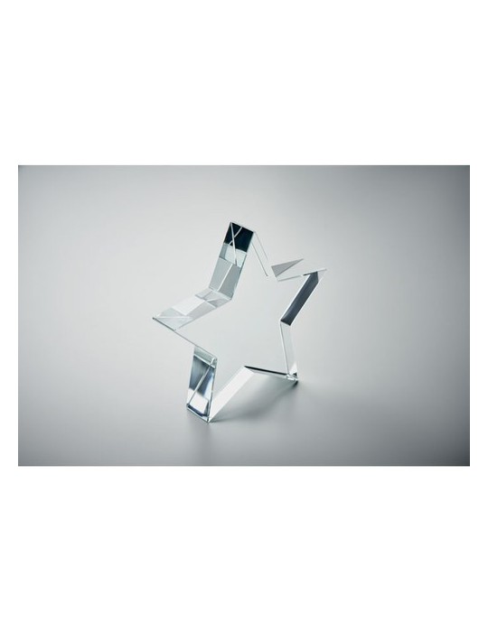 STARWARD Trophée en verre Etoile