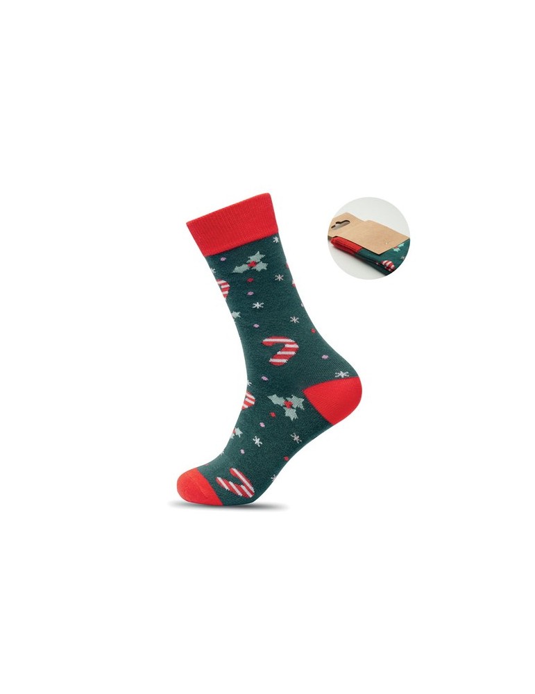SOC LARGE Paire de chaussettes Noël L