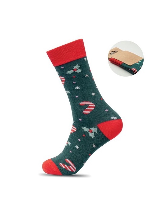 SOC LARGE Paire de chaussettes Noël L