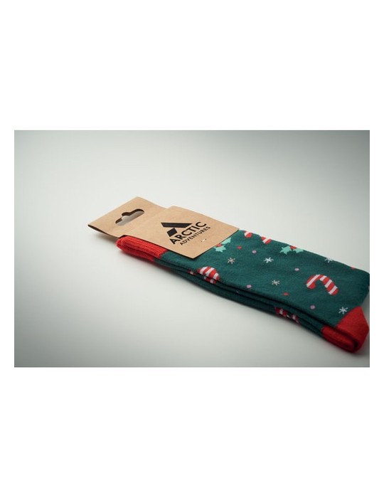 SOC LARGE Paire de chaussettes Noël L