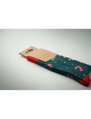 SOC LARGE Paire de chaussettes Noël L