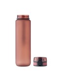 ISFORDEN MARK Bouteille de sport RPET 1L Couleurs : bordeaux cadeau collaborateur premium