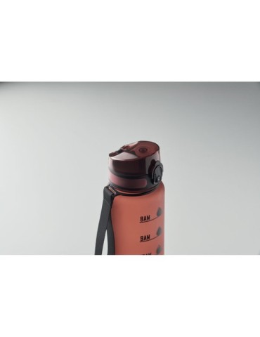 ISFORDEN MARK Bouteille de sport RPET 1L Couleurs : bordeaux goodies personnalisé en stock