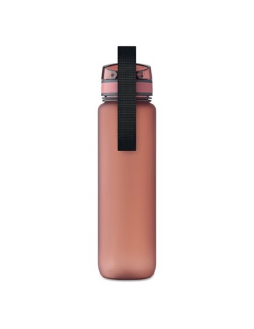 ISFORDEN MARK Bouteille de sport RPET 1L Couleurs : bordeaux cadeau collaborateur premium