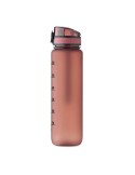 ISFORDEN MARK Bouteille de sport RPET 1L Couleurs : bordeaux impression haute définition