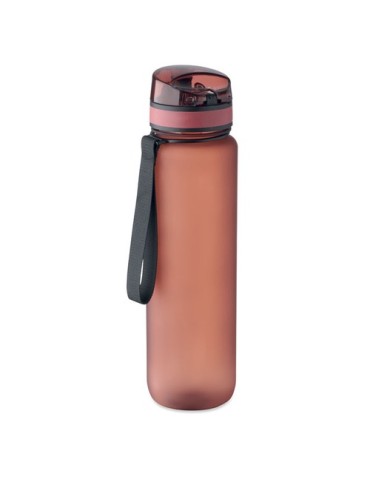 ISFORDEN MARK Bouteille de sport RPET 1L Couleurs : bordeaux personnalisation rapide en France