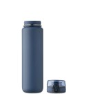ISFORDEN MARK Bouteille de sport RPET 1L Couleurs : bleu marine accessoire événementiel unique