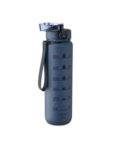 ISFORDEN MARK Bouteille de sport RPET 1L Couleurs : bleu marine goodies publicitaire événementiel