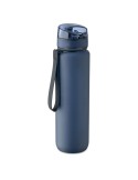 ISFORDEN MARK Bouteille de sport RPET 1L Couleurs : bleu marine cadeau entreprise pas cher