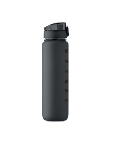 ISFORDEN MARK Bouteille de sport RPET 1L Couleurs : noir impression logo haute qualité