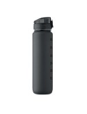 ISFORDEN MARK Bouteille de sport RPET 1L Couleurs : noir impression logo haute qualité