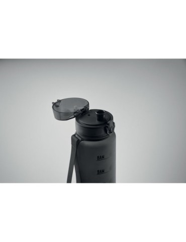 ISFORDEN MARK Bouteille de sport RPET 1L Couleurs : noir accessoire événementiel unique